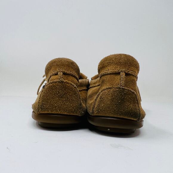 Minnetonka Moccasin Slip On Shoe Casual Tan Brown - 6 - Picture 4 of 7